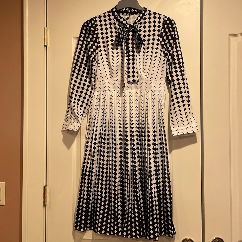 Black and White Dress